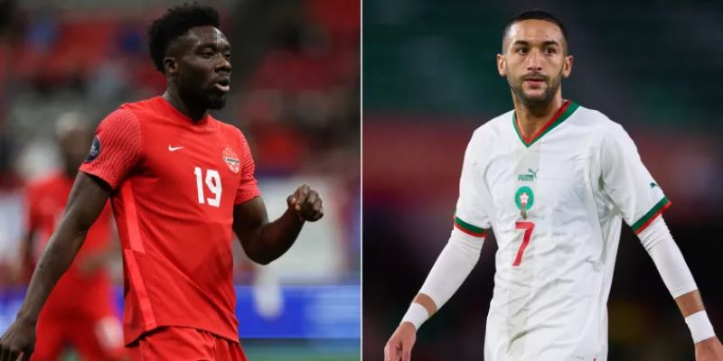 Thành tích làm bàn gần đây của Canada vs Morocco